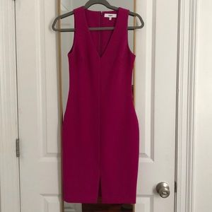 Likely dress in raspberry color size 4